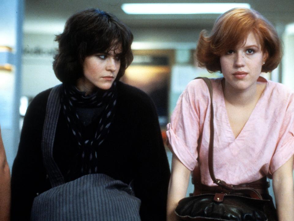 ally sheedy molly ringwald 1985