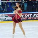 <p>She skates out of the Ice Palace Figure skating Club in West Edmonton Mall. (Photo via Instagram/kaetkiss) </p>