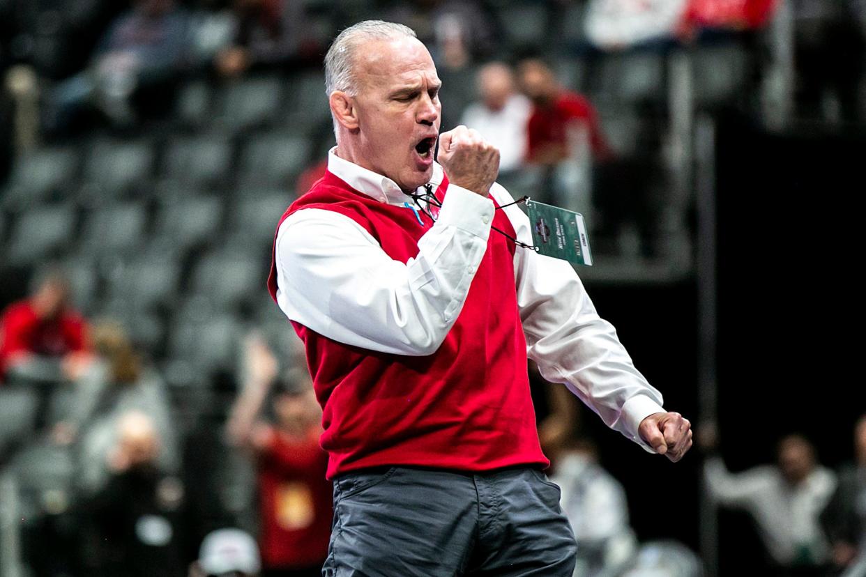 Iowa State wrestling coach Kevin Dresser knew David Carr would be successful on and off the mat.