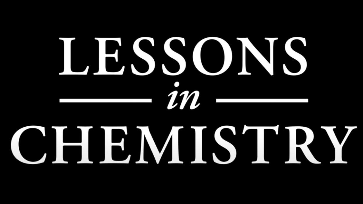  Lessons in Chemistry logo from the trailer. 