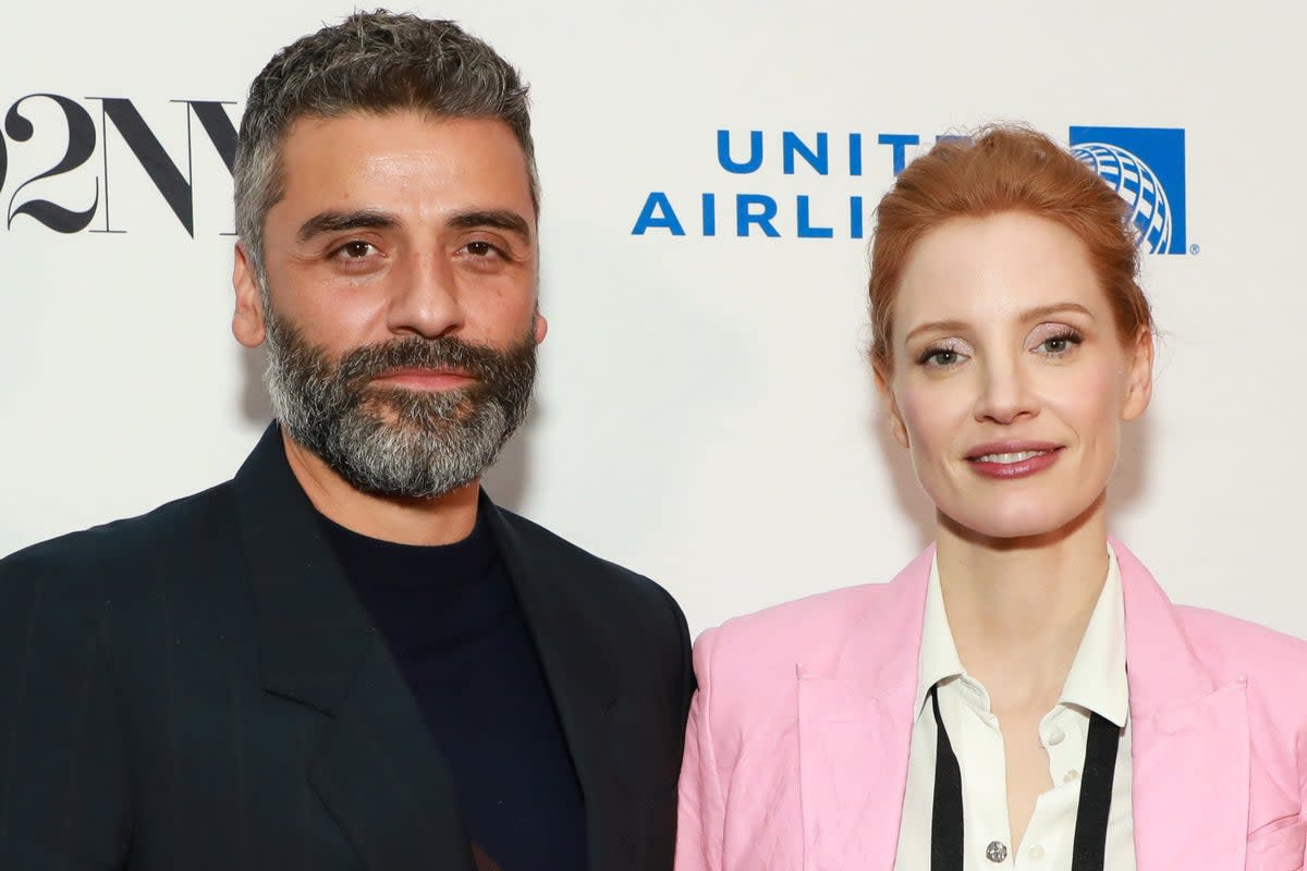 Jessica Chastain admits Oscar Isaac friendship has ‘never quite been the same’ after filming Scenes From a Marriage (Getty Images)