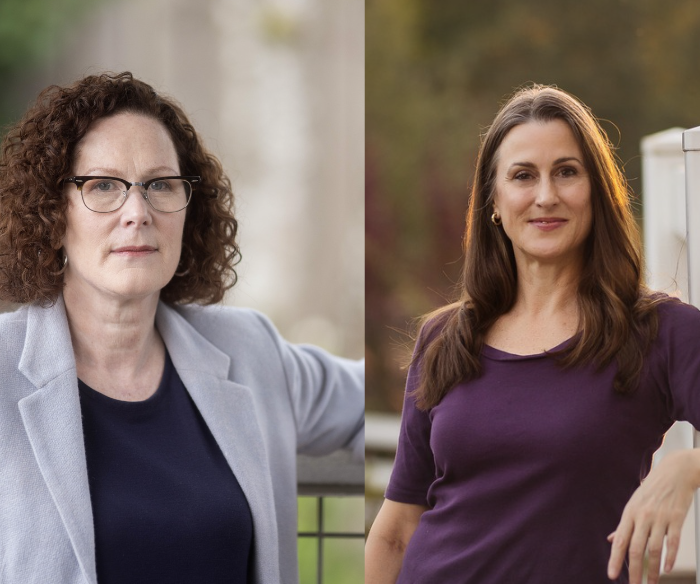 Incumbent Democratic U.S. Rep. Val Hoyle (left) and challenger Monique DeSpain, Republican nominee to represent the 4th Congressional District (right). (Campaign photos)