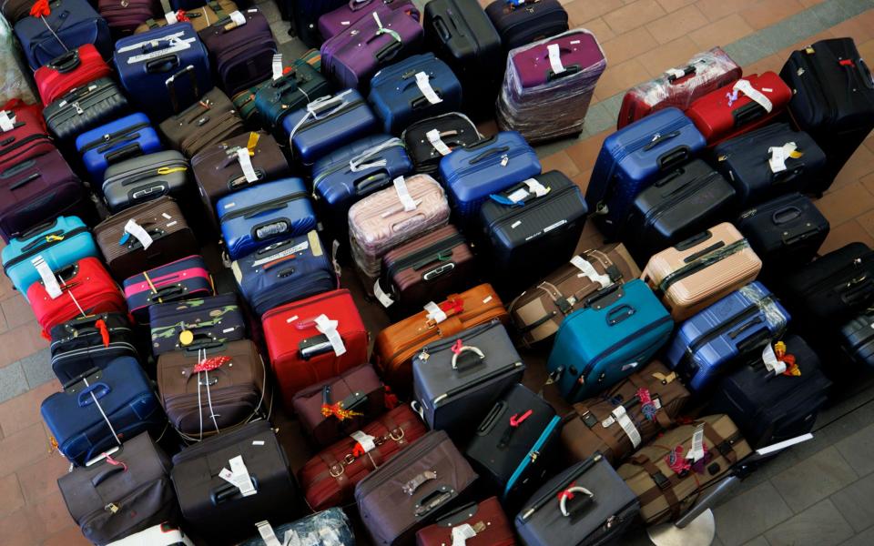 luggage baggae heathrow suitcases - Jamie Lorriman