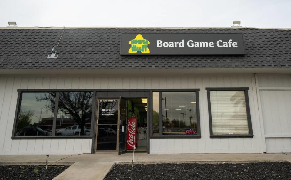 Meeple Valley Board Game Cafe at 115 Mark Randy Place in Modesto, Calif., Thursday, March 21, 2024.