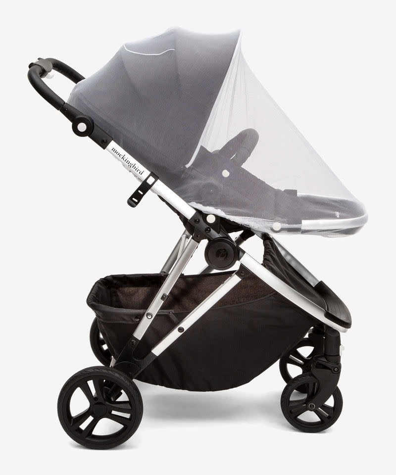 <p><a href="https://go.redirectingat.com?id=74968X1596630&url=https%3A%2F%2Fhellomockingbird.com%2Fproducts%2Fstroller-mosquito-net&sref=https%3A%2F%2F" rel="nofollow noopener" target="_blank" data-ylk="slk:Shop Now;elm:context_link;itc:0;sec:content-canvas" class="link rapid-noclick-resp">Shop Now</a></p><p>Mosquito Net</p><p>hellomockingbird.com</p><p>$15.00</p>