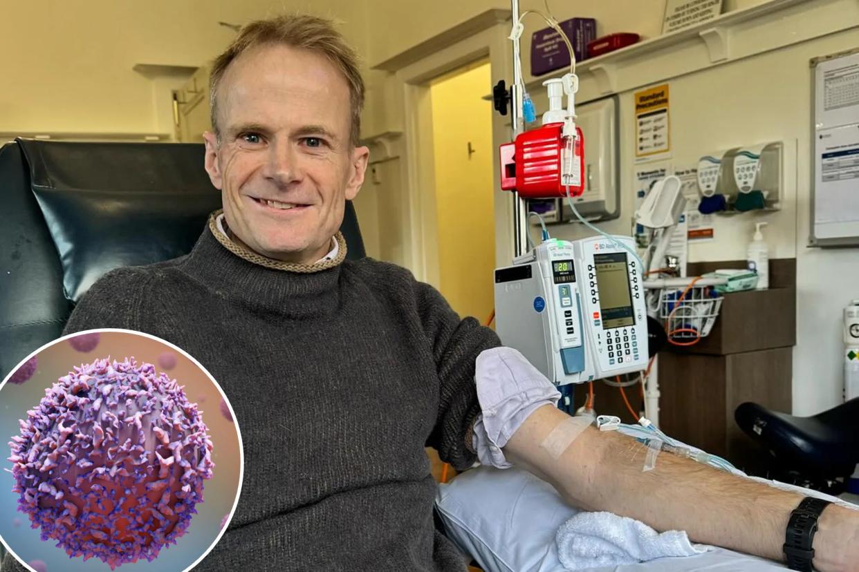 Richard Scolyer receives immunotherapy
