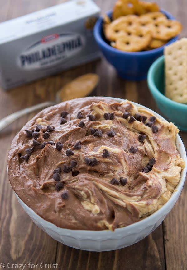 Peanut Butter Brownie Batter Dip