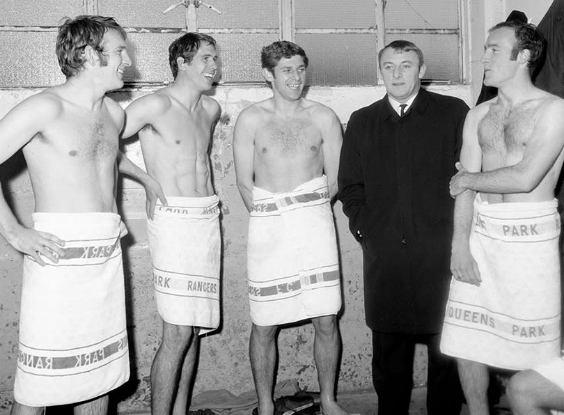 Shankly, Busby, Revie, players in towels ands the woman who washes Northamptons kit: Peter Robinsons camera snapped them all in a classic season