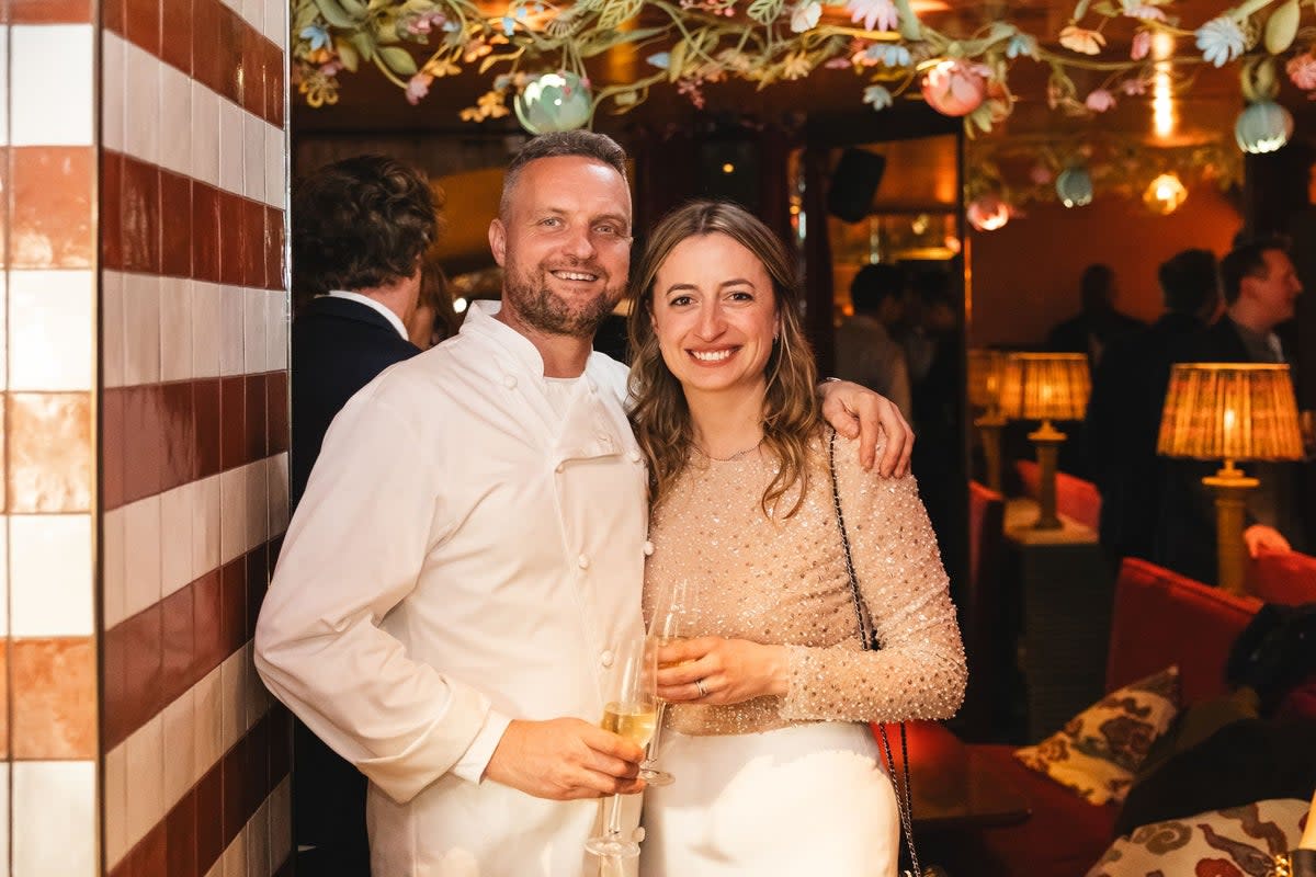 Me Julie’s: Founder Tara MacBain and chef-patron Owen Kenworthy have high hopes (Peter Lowbridge )
