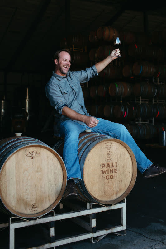 Aaron Walker, Director of Winemaking Operations <p>Courtesy of Pali Wine Co | Photo by Sara Prince</p>