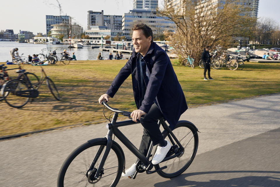 Taco Carlier, Gründer und Boss des E-Bike-Startups Vanmoof. (Bild: Vanmoof)