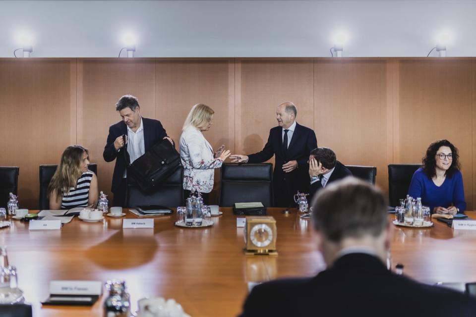 Die Bundesregierung will heute die Nationale Sicherheitsstrategie vorstellen - Copyright: picture alliance / photothek | Florian Gaertner