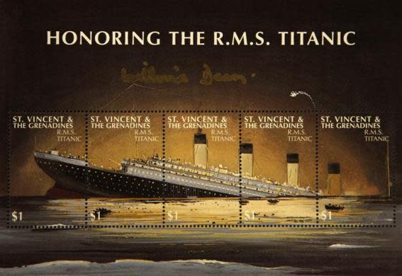 Titanic stamps