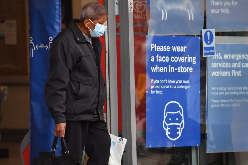 Masks will no longer be legally required on public transport and indoor venues in Scotland from March 21 (PA) (PA Wire)