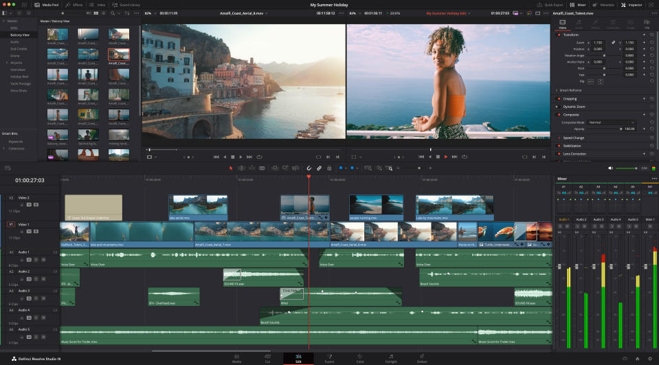 Blackmagic DaVinci Resolve 19