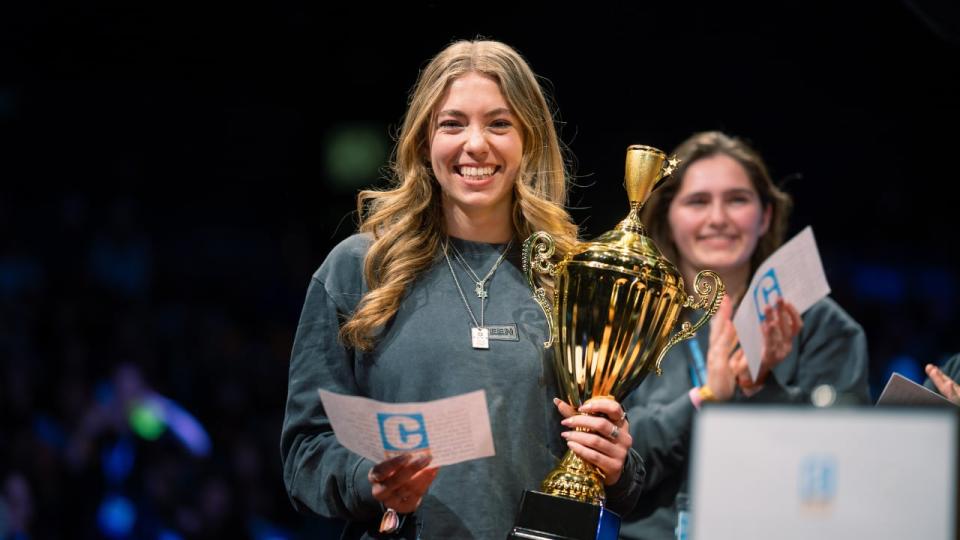 Aliya Martin was named Jewish Teen Leader of the Year at the CTeen Shabbaton Summit held in February in New York City.