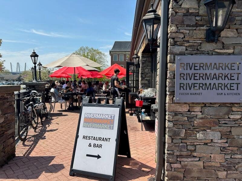 Dining at RiverMarket Bar and Kitchen in Tarrytown. Photographed April 28, 2024