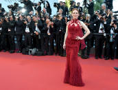 <p>Julianne Moore at the <em>Ismael’s Ghosts</em> (<em>Les Fantomes d’Ismael</em>) screening and Opening Gala at the <a rel="nofollow" href="https://www.yahoo.com/movies/tagged/cannes-film-festival" data-ylk="slk:Cannes Film Festival;elm:context_link;itc:0;sec:content-canvas" class="link ">Cannes Film Festival</a> on May 17, 2017 (Photo: Pascal Le Segretain/Getty Images) </p>