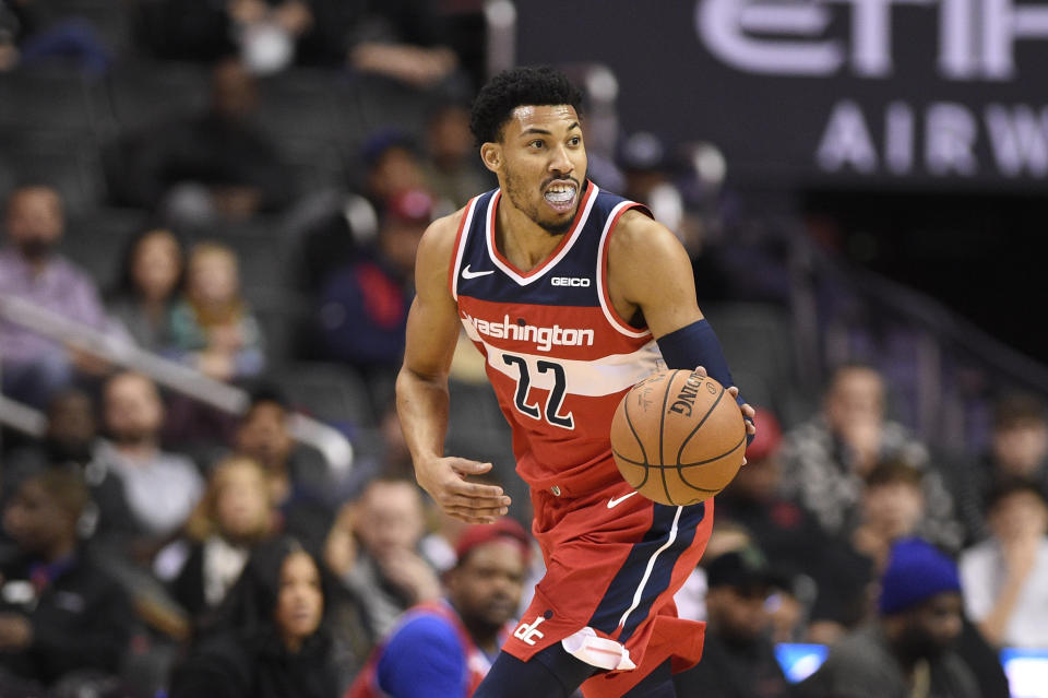 Otto Porter has two years and $55.6 million remaining on his deal. (AP Photo/Nick Wass)