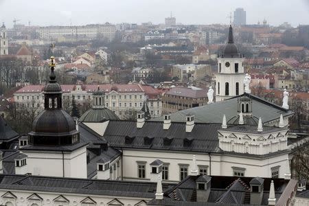 A general view of Vilnius December 17, 2014. REUTERS/Ints Kalnins