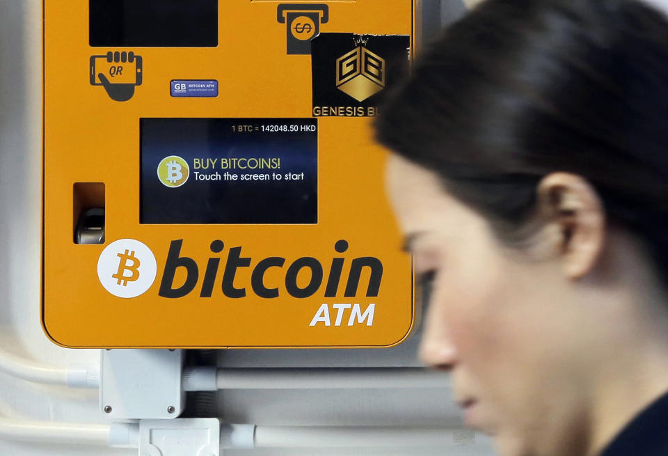 Für die einen rentable Kapitalanlage, für die anderen unsicheres Spekulationsobjekt: die Kryptowährung Bitcoin. (Bild: AP Photo)