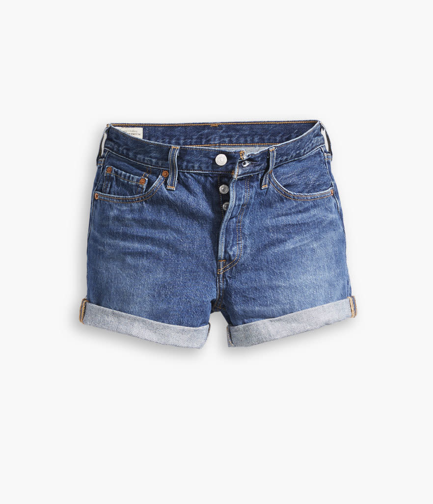 Levi's 501 Long Shorts in Blue Clue (Photo: Levi's)