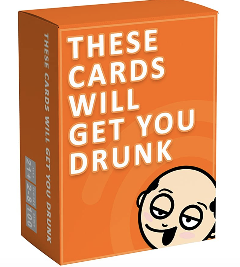 These Cards Will Get You Drunk - fun adult drinking game for parties. PHOTO: Amazon
