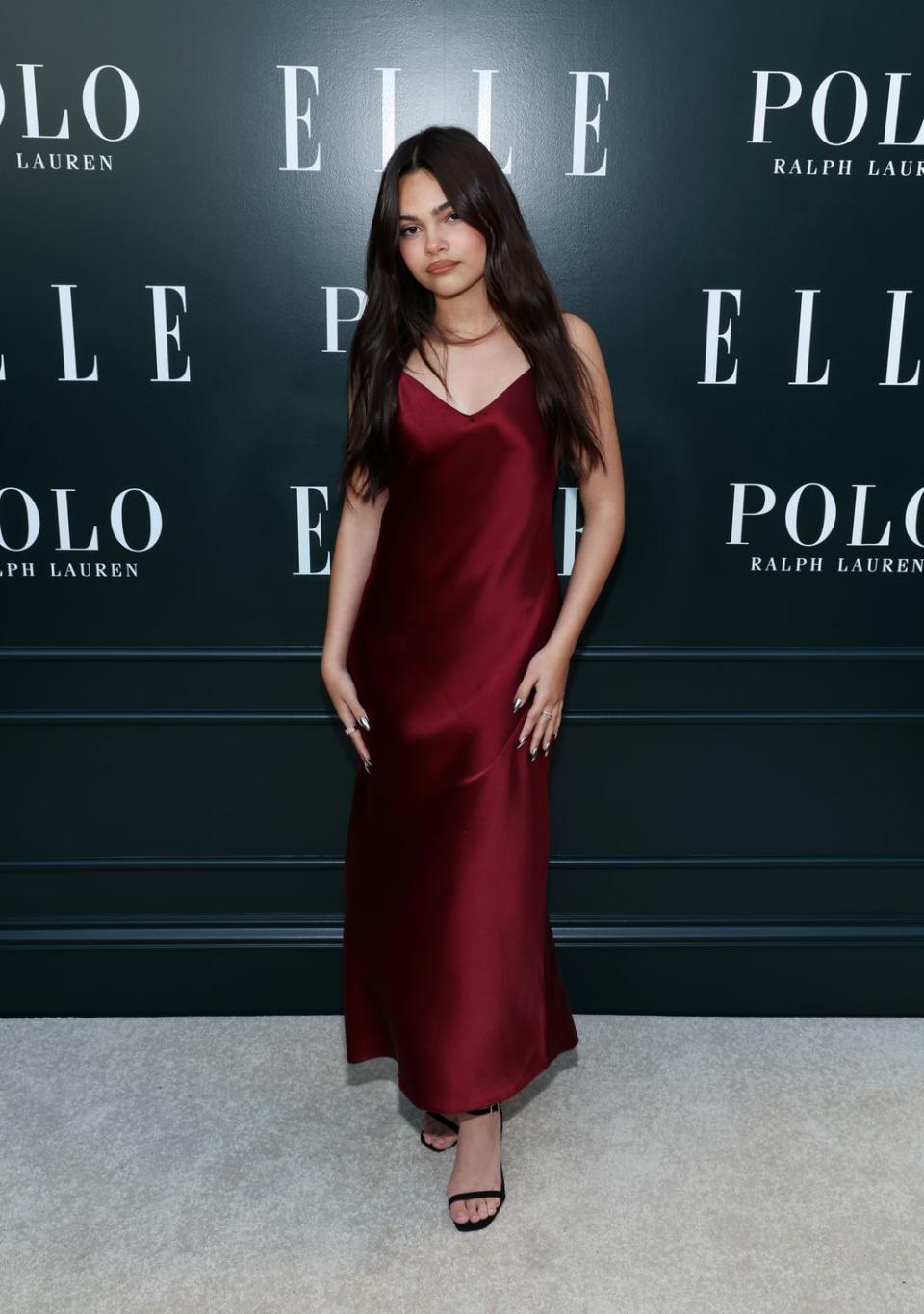 santa monica, california may 11 ariana greenblatt, wearing polo ralph lauren, attends elle hollywood rising presented by polo ralph lauren at the georgian hotel on may 11, 2023 in santa monica, california photo by phillip faraonegetty images for elle