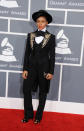 Singer Janelle Monae attends the 55th Annual GRAMMY Awards at STAPLES Center on February 10, 2013 in Los Angeles, California. (Photo by Steve Granitz/WireImage)