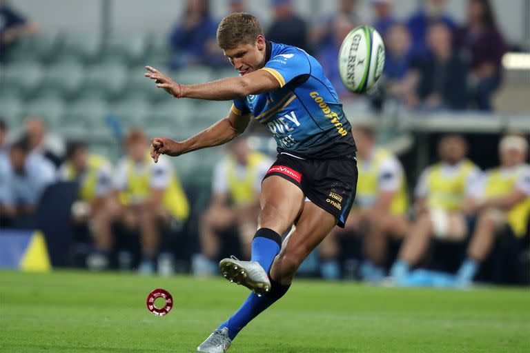 Domingo Miotti es un talismán para Western Force: con él ganó los tres partidos que jugó en el Super Rugby AU