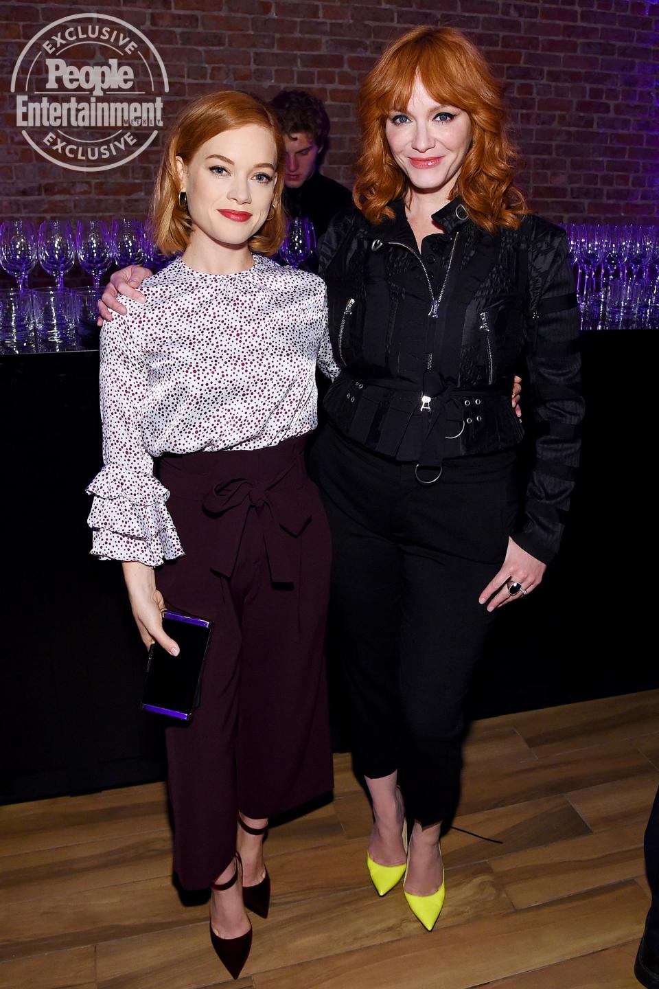 Jane Levy & Christina Hendricks