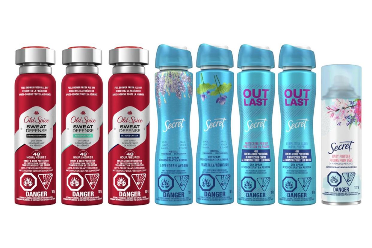 Deodorant recalled for potential cancer-causing elements