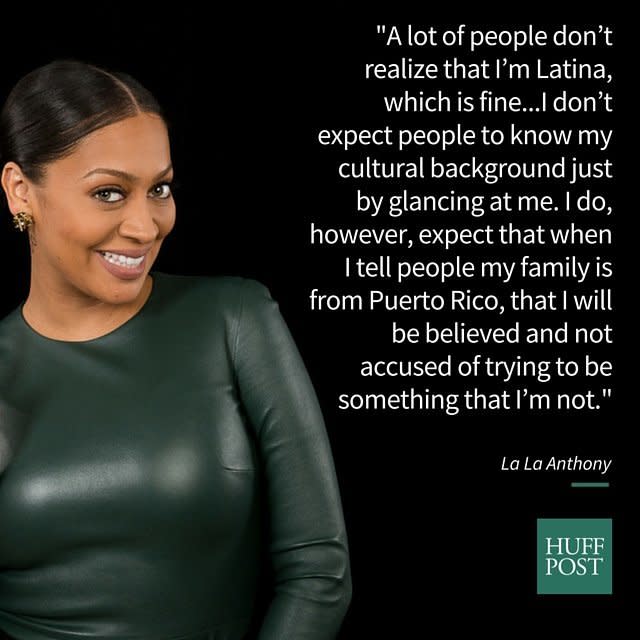 In a personal essay for Latina magazine in 2011, the "Power" actress <a href="http://www.latina.com/entertainment/celebrity/personal-essay-yo-soy-boricua" target="_blank">described the pushback</a> she's received over her Black and Latina identity.&nbsp;<br /><br />"As I start to get my feet wet in Hollywood, I already know that there are certain parts I won&rsquo;t even be considered for," <a href="http://www.latina.com/entertainment/celebrity/personal-essay-yo-soy-boricua" target="_blank">Anthony wrote.</a> "The character can be Puerto Rican and speak Spanish just like me, but Hollywood defines Latina as Jennifer Lopez and Sofia Vergara. As beautiful as they are, we&rsquo;re not all one race in Latin America. But I don&rsquo;t go to auditions so that I can give history lessons to film executives."