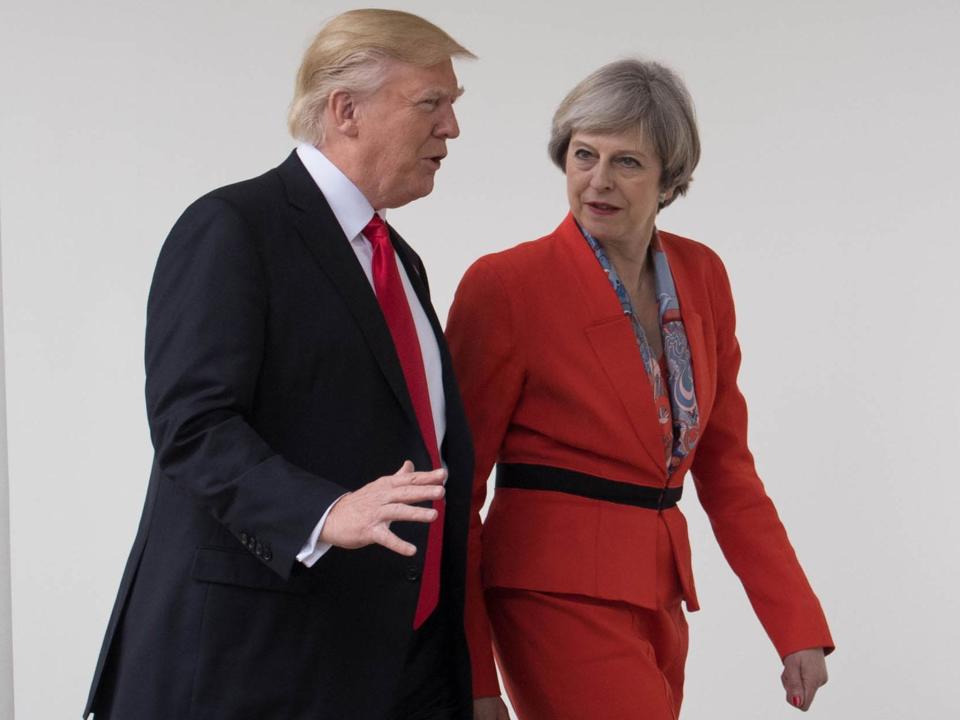 Joe Biden has claimed Theresa May phoned him to voice concerns over Donald Trump’s leadership – a claim likely to embarrass the prime minister, who has attempted to forge a close relationship with the Republican president.Mr Biden, who is leading opinion polls for the 2020 Democratic nomination, revealed the alleged phone call with Ms May - whom he briefly confused with Margaret Thatcher - during a fundraiser on Saturday. “Margaret Thatcher, um, excuse me, Margaret Thatcher — Freudian slip,” Mr Biden said to laughter from top donors to his campaign, according to a campaign pool report. “But I knew her too.” After a pause, he added: “The prime minister of Great Britain Theresa May.” Mr Biden said "at least 14 world leaders" had called him during Mr Trump's tenure expressing unease, including Ms May, who asked him directly for reassurance that the US and the UK "still have a special relationship".Downing Street told The Independent it has no record of such a call. Mr Biden’s claim comes just weeks before Mr Trump is due to meet Ms May during a state visit to the UK. Despite regular attacks aimed at both the UK and Ms May personally by the US president - on subjects from terrorism to her handling of Brexit \- the prime minister has remained reluctant to criticise Mr Trump since he took office in 2017.The government is keen to sign a trade deal with the US once Britain has left the EU, and keeping Mr Trump onside is seen by some as crucial to Britain’s prospects of striking such an agreement. But Mr Biden, who hopes to become the oldest US president in history in 2020, said America under Mr Trump was “about to squander alliances" built over generations.He noted he had "spent my entire adult life" in foreign affairs, first with 36 years in the Senate then eight years as Barack Obama's vice-president.