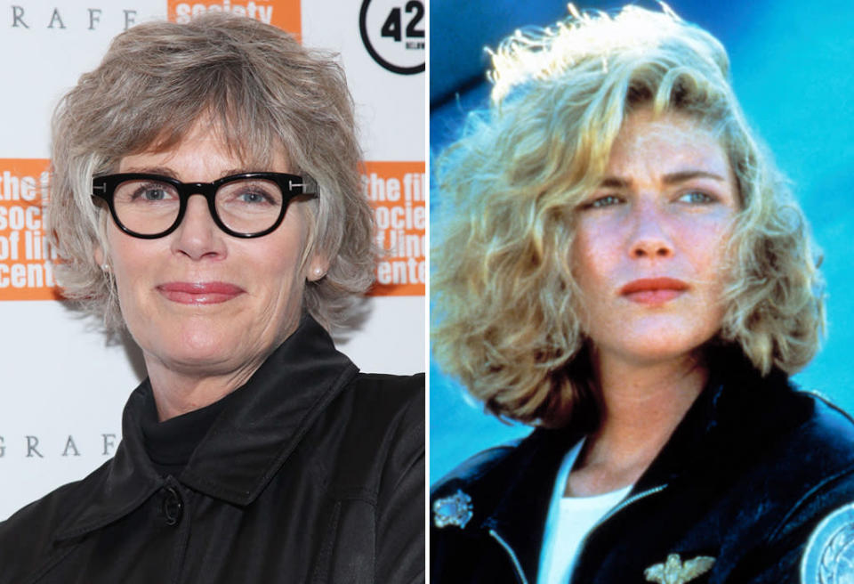 <b>Kelly McGillis</b><br><br> Lejos quedan los años en que Kelly McGillis era capaz de enamorar a los galanes del cine ochentero: desde Tom Cruise en 'Top Gun' (1986) a Harrison Ford en 'Único Testigo' (1985). A sus 56 años, tiene dos niños y solo acepta pequeños proyectos para poder estar cerca de ellos. En cuanto a su vida personal, nos sorprendió a todos saliendo del armario y casándose con Melanie Leis en 2010.