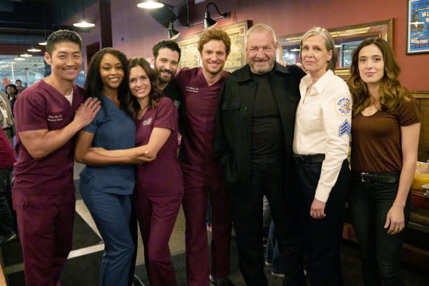 Chicago PD's Marina Squerciati Reunites With 'Chicago Med' Stars