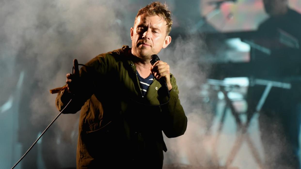 Damon Albarn, fondateur du groupe 