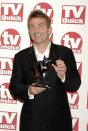 Bradley Walsh wins Best Soap Actor award, at the TV Quick and TV Choice Awards at the Dorchester Hotel, central London. (Photo by Yui Mok - PA Images/PA Images via Getty Images)