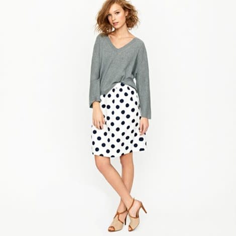 Big-Shot Dot Circle Skirt 