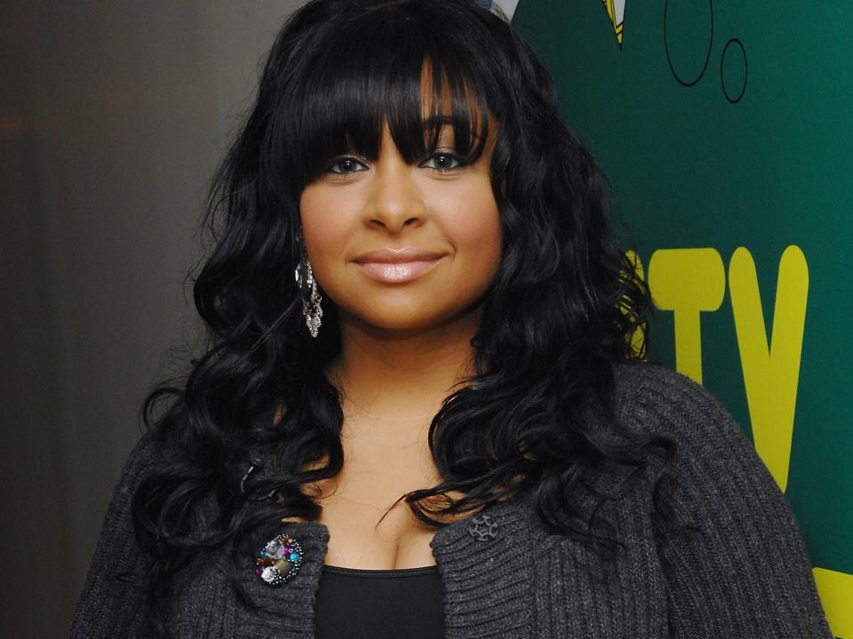 Raven-Symone makes an appearance on MTV's "Total Request Live," Tuesday, March 4, 2008 in New York.