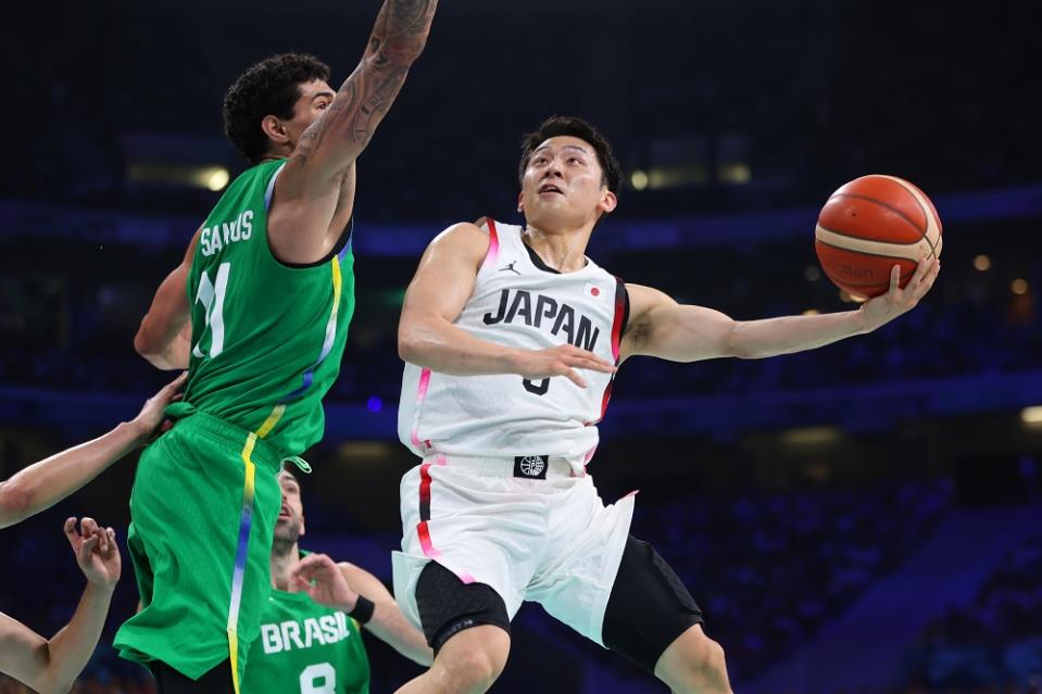 河村勇輝（右）於巴黎奧運表現亮眼。（圖：Getty Images）