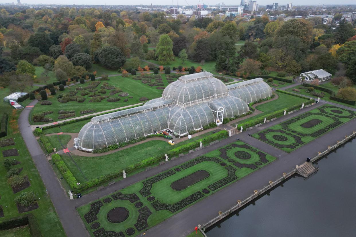 Kew Gardens was forced to shut early due to the weather (PA Archive)