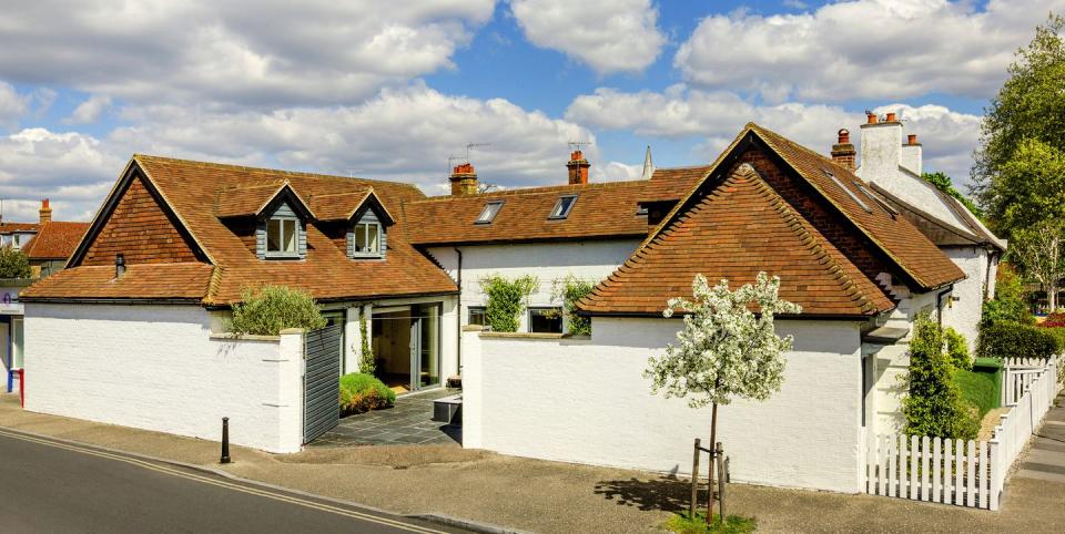 converted stable yard with courtyard garden for sale in richmond