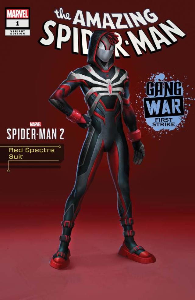 Marvel Variant Covers Showcase the New Costumes of Insomniac's Spider-Man 2