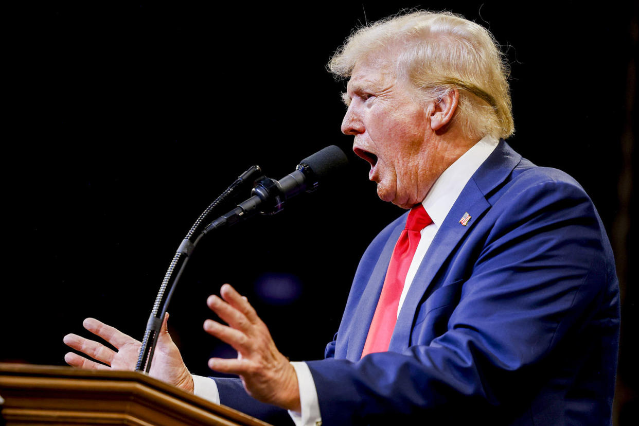 Donald Trump. (Michael Ciaglo / Getty Images)