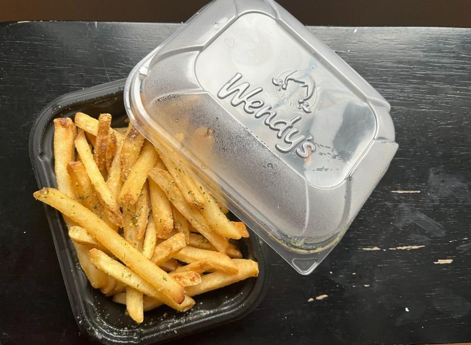 Wendy's garlic fries