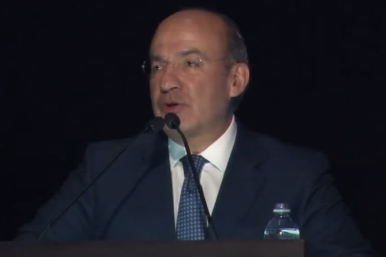 El expresidente de México, Felipe Calderón.