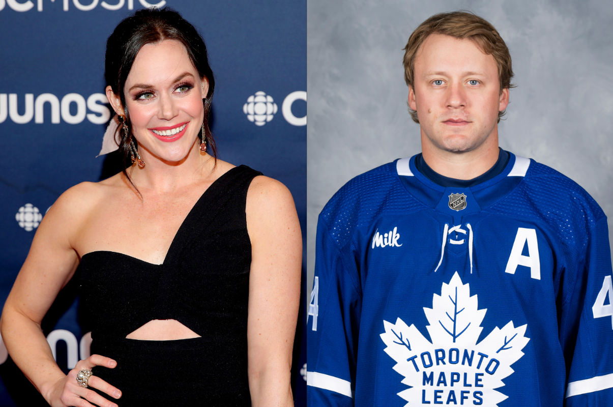 Fans speculate Tessa Virtue and Morgan Rielly are officially married after spotting a wedding band in a recent photo. 