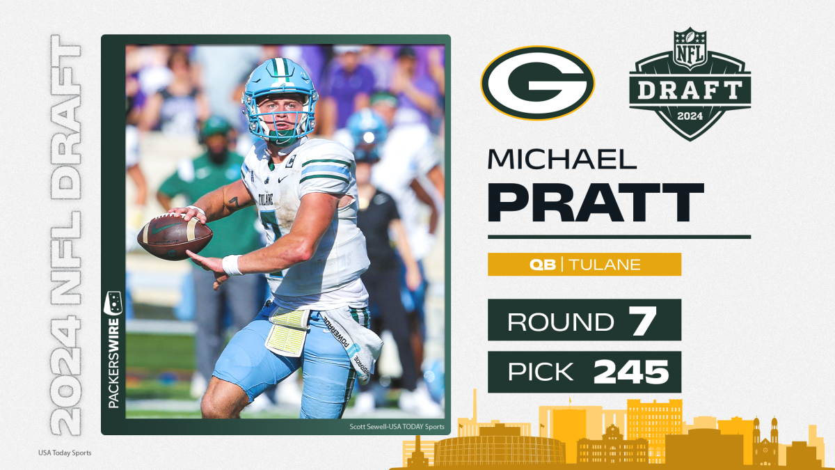 Green Bay Packers 2024 seventhround pick QB Michael Pratt Yahoo Sports