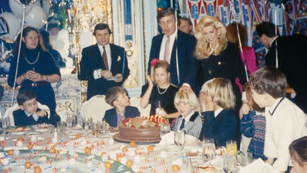 PHOTO: Ivana Trump shares a family photo from Eric Trump's sixth birthday party at the Plaza Hotel in New York City in 1990.  (Ivana Trump )
